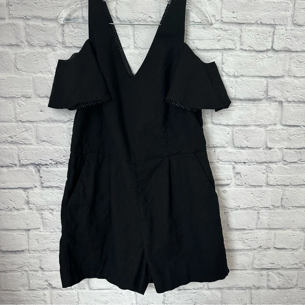 Anthropologie  elevenses  women’s short romper - Picture 8 of 13